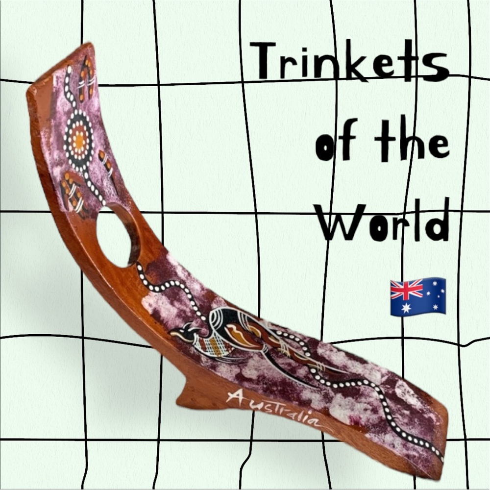 Vintage Australian Wine Bottle Holder